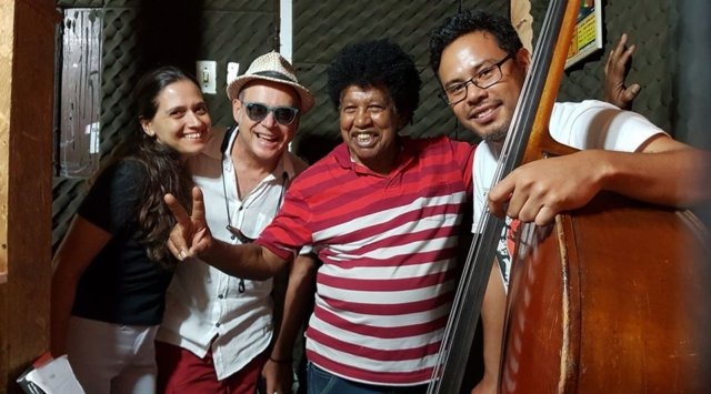 Vanessa Rodrigues, Carlos Malta, Robertinho Silva e Alexandre Ito